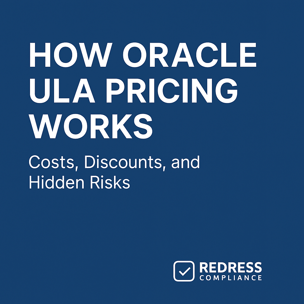 How Oracle ULA Pricing Works