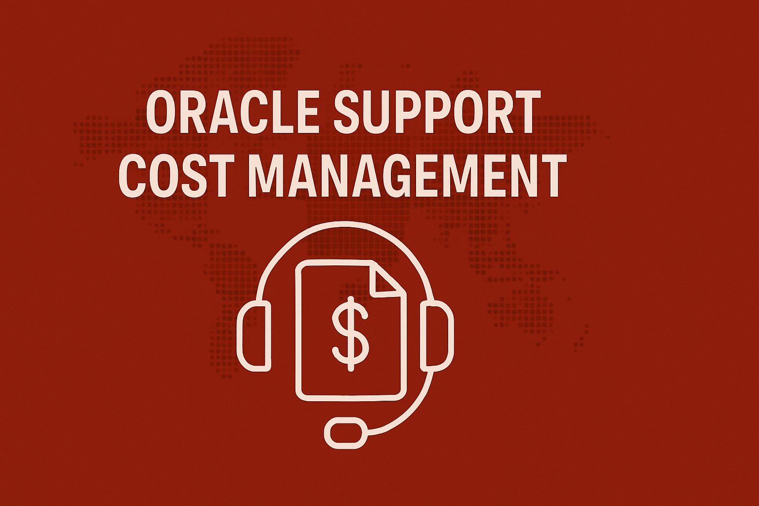 Oracle Support Cost Management