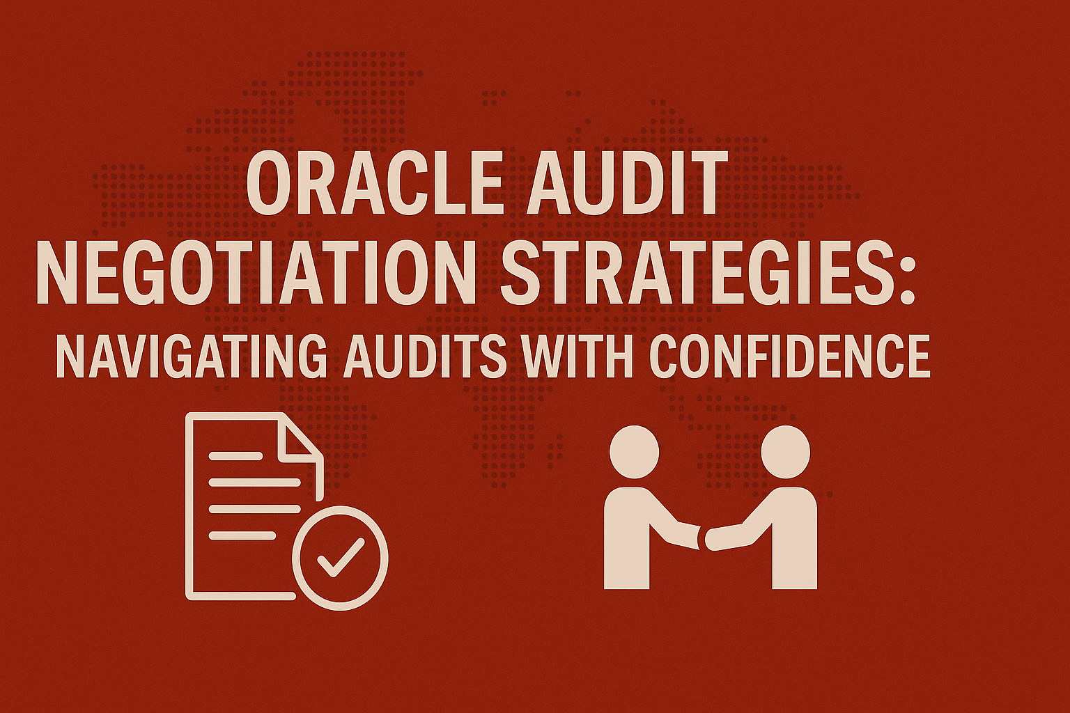 Oracle Audit Negotiation Strategies: Navigating Audits with Confidence