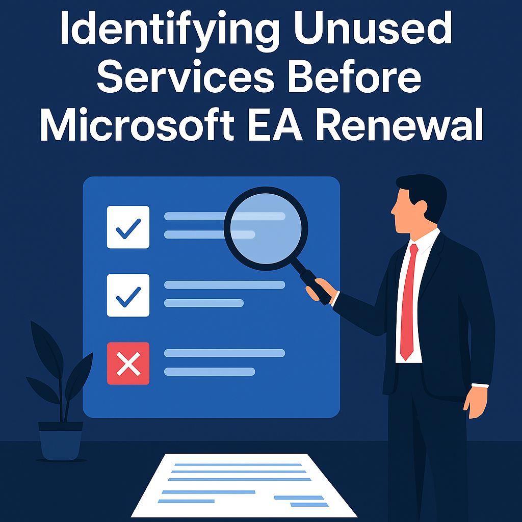 Identifying Unused Services Before Microsoft EA Renewal