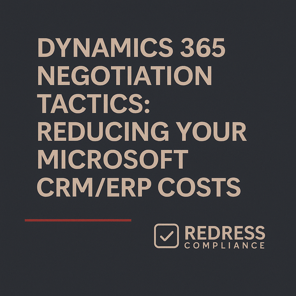 Dynamics 365 Negotiation Tactics