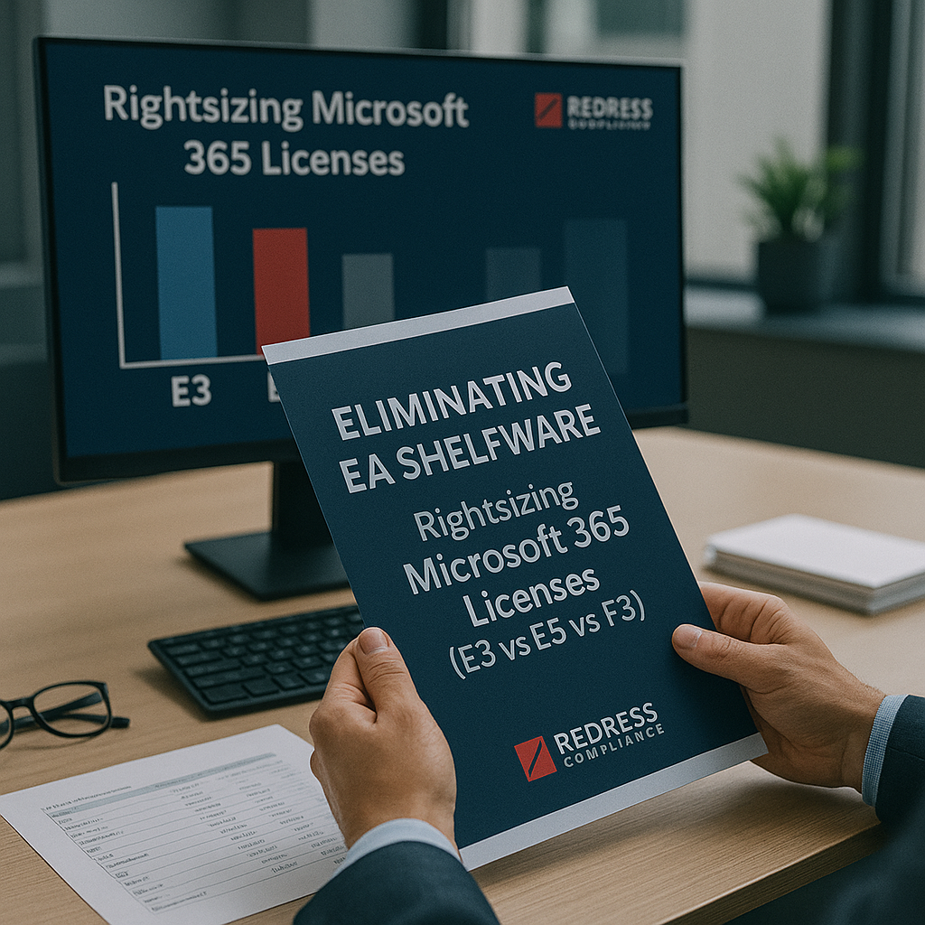 Eliminating EA Shelfware Rightsizing Microsoft 365 Licenses (E3 vs E5 vs F3)