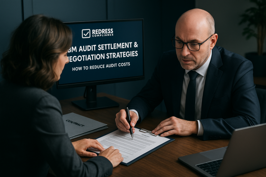 IBM Audit Settlement & Negotiation Strategies How to Reduce Audit Costs