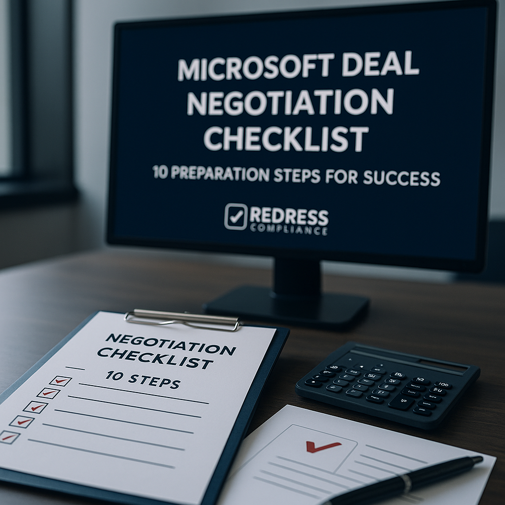 Microsoft Deal Negotiation Checklist 10 Preparation Steps for Success