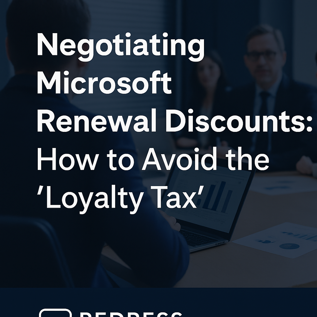 Negotiating Microsoft Renewal Discounts How to Avoid the “Loyalty Tax”