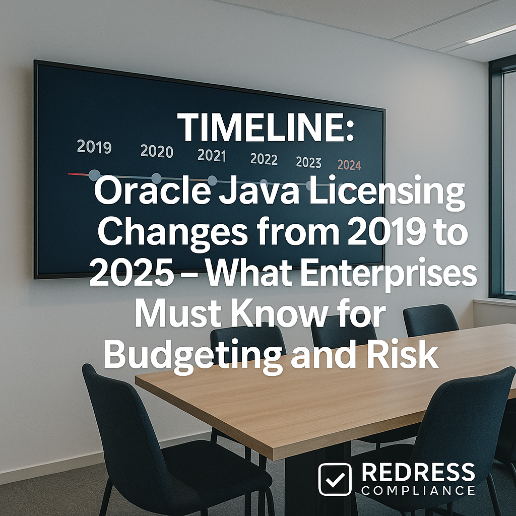 Oracle Java Licensing Timeline
