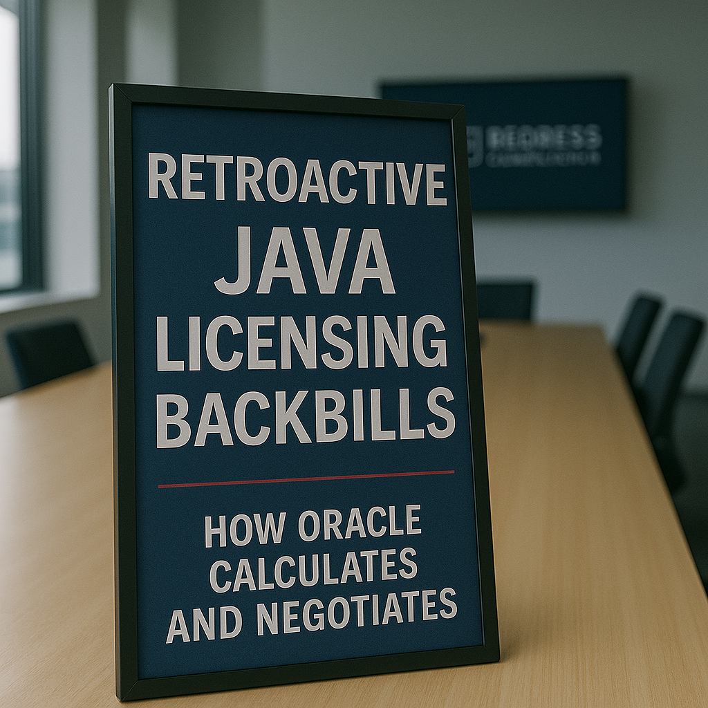 Retroactive Java Licensing Backbills How Oracle Calculates and Negotiates