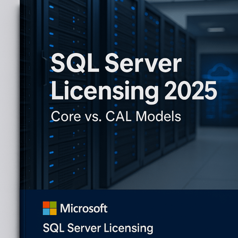 SQL Server Licensing 2025 – Core vs. CAL Models