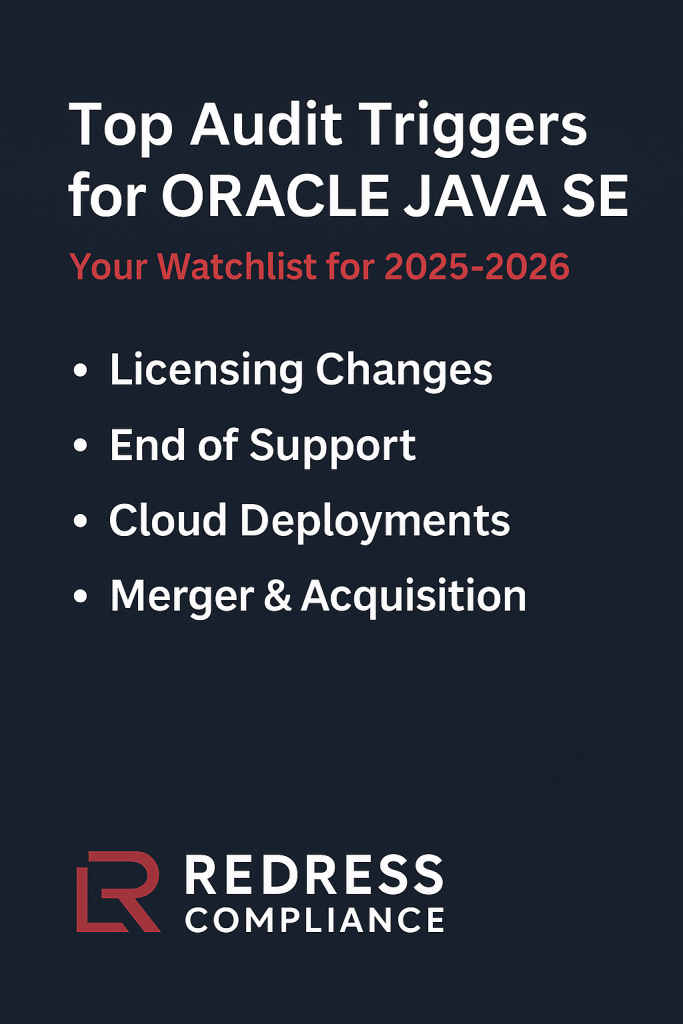 Top Audit Triggers for Oracle Java SE Your Watchlist for 2025-2026