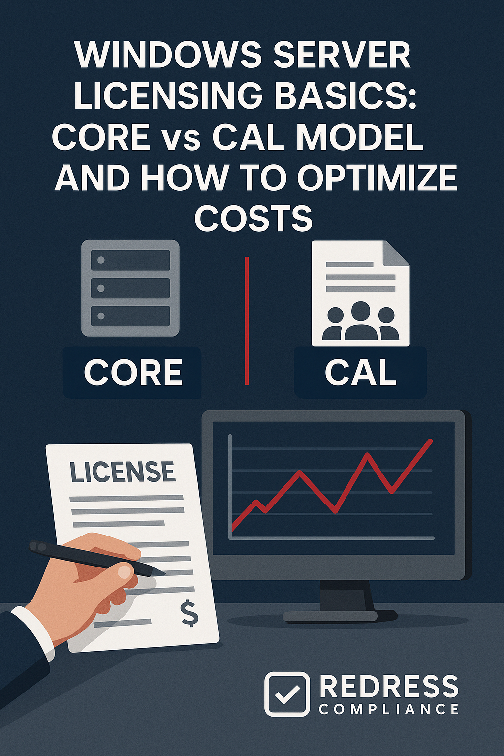 Windows Server Licensing Basics Core vs CAL Model and How to Optimize Costs